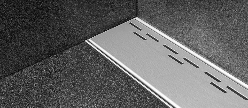 canalette doccia in PP e INOX